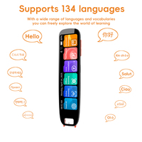 Stylo Scanner Traducteur Vocal Intelligent Portable, Dispositif de Traduction Instantanée, Écran LCD OCR, Équipement de Traduction Linguistique IA ChatGPT