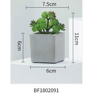 <span class=keywords><strong>Kit</strong></span> di Piante Succulente <span class=keywords><strong>Artificiali</strong></span> Assortite in PVC/PE, Effetto Realistico, per Giardino Verticale - Product Image 4