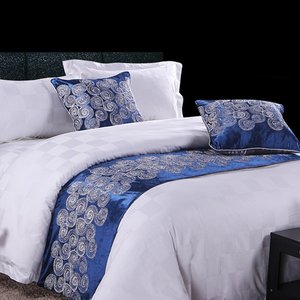<span class=keywords><strong>Venta</strong></span> al por mayor de algodón a cuadros Hilton hotel living 5 estrellas fabricante de juegos de cama de lujo <span class=keywords><strong>en</strong></span> casa - Product Image 1
