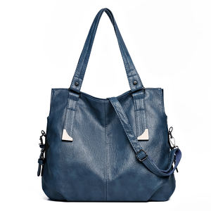 Sac fourre-tout antivol en cuir PU de haute qualité et sac à main pour femme avec fermeture éclair et doublure en polyester - Product Image 4