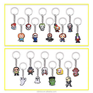Bonito llavero películas <span class=keywords><strong>de</strong></span> <span class=keywords><strong>terror</strong></span> figura <span class=keywords><strong>de</strong></span> dibujos animados llaveros divertidos llaveros baratija para hombres niño regalo <span class=keywords><strong>de</strong></span> Halloween colgante personalizado al por mayor - Product Image 2
