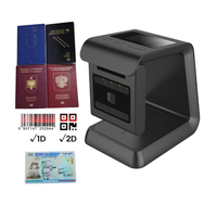 Le scanner de codes à barres Passport MRZ prend en charge le lecteur OCR