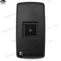 Coque de clé de voiture intelligente à 2 boutons de haute qualité, remplacement de la coque de clé de véhicule pour clé de voiture PEUGEOT
