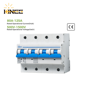Kinee 4P <span class=keywords><strong>MCB</strong></span> DC 80A 100A 125A Mini ngắt mạch 10kA DC <span class=keywords><strong>MCB</strong></span> 125 một - Product Image 1