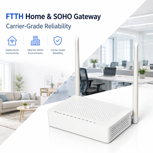 Hosecom X5203 ไฟร์วอลล์ IPv6/IPv4 EPON GPON ONU 2GE AC1200 2.4GHz Wi-Fi 4 ไฟเบอร์ โมเด็มเราเตอร์ Cat6 สำหรับใช้ในบ้าน รองรับ IPTV และเสียง ใช้ภายในอาคาร - Product Image 6