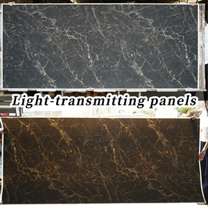 Lámina de Piedra Translúcida Flexible de Tamaño Personalizado 2820x1220mm para Decoración de Vestíbulos de Hotel - Product Image 2