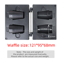 Prix usine Biscuit thé cône tasse boulanger gaufre tasse fabricant crème glacée cône tasse à café gaufre Machine avec 1.56 KW 2 pièces/temps