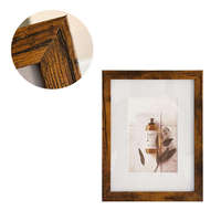 Cadres photo en bois rectangulaires écologiques pour la décoration de la maison, prix d'usine