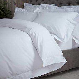 5 Star Hotel Luxury 4 Piece <strong>Set</strong> 80s 100s Pure Cotton White Satin Bed <strong>Sheet</strong> Linen - Product Image 5