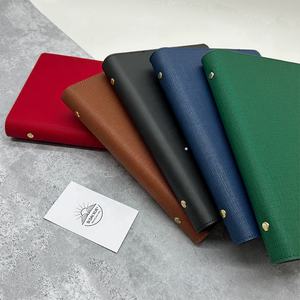 Cuaderno de Hojas Sueltas con Forro, Tapa Dura A5, Anillas de Cuero PU, Diario con Cierre Magnético para Mujeres y Hombres, Suministro de Fábrica - Product Image 2