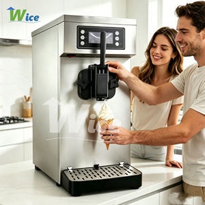 เครื่องทำไอศกรีม WICE แบบหัวเดียว ผลิตได้ 60 ชิ้นต่อชั่วโมง เครื่องทำไอศกรีมราคาประหยัด เครื่องทำเจลาต้า - Product Image 3