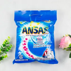 900G 2.5Kg 5Kg ANSAS Super Extra Detergent Powder Washing Best Quality Strong Cleaning Washing Powder Detergent for Machine Wash
