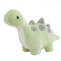 Peluche dinosaure super douce en coton PP, hauteur réglable, marque personnalisée, fabriquée en Chine, unisexe, pour tous les âges