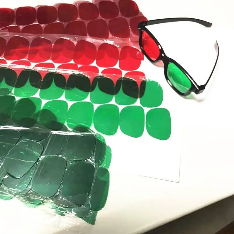 IMax 3D phim kính 3D bán buôn ống kính Red Blue Green Kính mắt khung kính ống kính