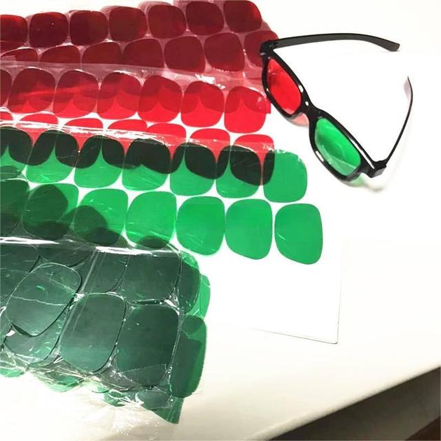 IMAX 3D Film Glasses 3D Wholesale Lens Red Blue Green Eyeglasses Frames Glasses Lens