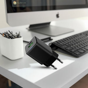 Chargeur GaN double port 50W PD Super rapide 5.0 pour Samsung pour <span class=keywords><strong>iPhone</strong></span> 16 15 <span class=keywords><strong>14</strong></span> 13 12 11 Pro Max Sortie 5V/2.4A <span class=keywords><strong>Prise</strong></span> EU - Product Image 6