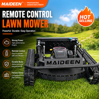 Mesin Pemotong Rumput Robot Remote Control Kualitas Premium Tipe Crawler untuk Pertanian Kehutanan