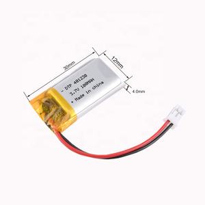 KC CB UN38.3 pilas recargables NMC Lihtium <span class=keywords><strong>DataPower</strong></span> 401230 3,7 V 110mAh pequeña batería de polímero Lipo para Mini Drone - Product Image 2