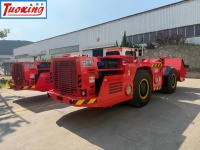 Scooptram: Configuración flexible y adaptable. Compacto y fácil de operar. Para minería subterránea a pequeña y mediana escala.