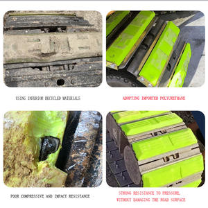 Kubota U30/35 Komatsu PC30/35 Carter 303 yanmar Vio30 kobelco 30 Excavator แผ่นยาง - Product Image 3