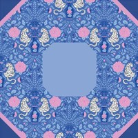 Tapis de Mahjong Octogonal Royal Moderne de Luxe à Motif Floral Violet Antidérapant - Tapis de Jeu Pliable et Portable pour Divertissement