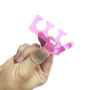 Reusable Hand-Foot Separation Nail Polish <b>Silicone</b> Divider <b>Tool</b> Embossed Graphic Printing Glue Separation Device Nail Art <b>Tools</b> - Product Image 3