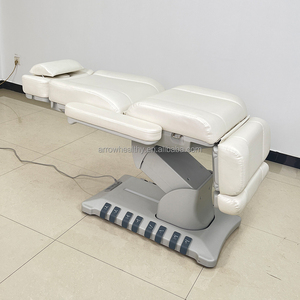 Lit de massage à 3 ou 4 moteurs Fauteuil de beauté électrique Lit d'<span class=keywords><strong>examen</strong></span> Fauteuil de massage spa en vente Lit facial basique Canapé de salon de beauté - Product Image 4