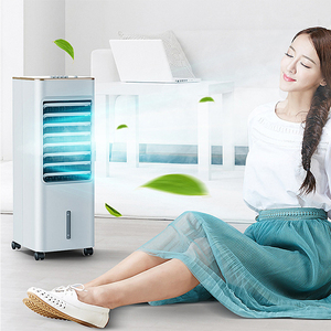 Acondicionadores de aire para habitación Mini ventilador enfriador de aire eléctrico de mesa <span class=keywords><strong>con</strong></span> luz Personal aire acondicionado - Product Image 3