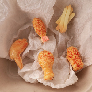 À la mode Vente Chaude Alimentaire Poulet Frit Cheveux Accessoires Pince À Cheveux Drôle Fille Amusant Frange Côté Clip - Product Image 1