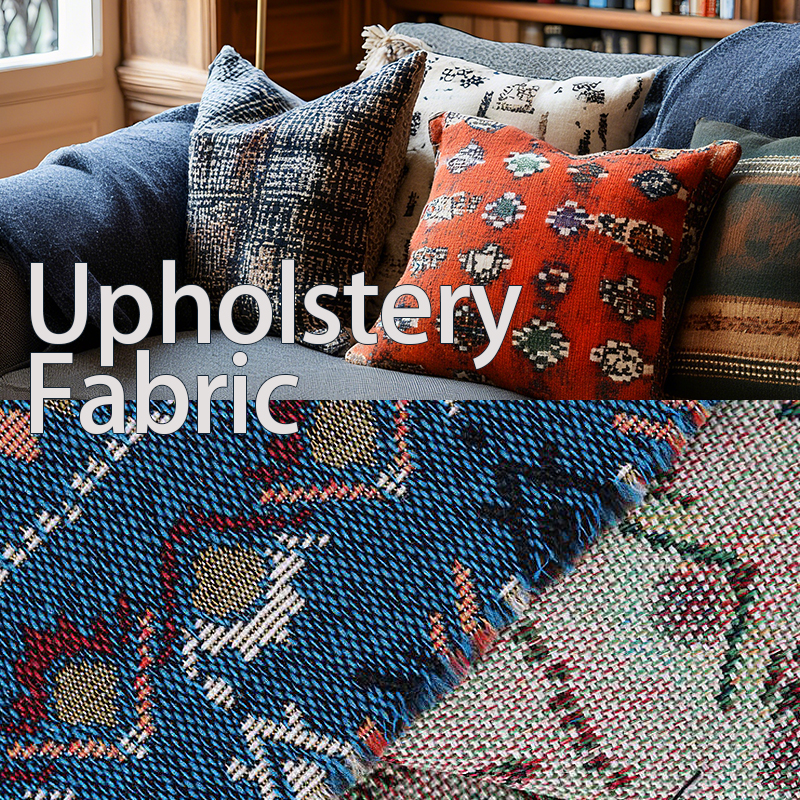 Wholesale Luxury Designer Upholstery Fabric Pillow Fabric Printing Custom Free Sample Yarn Dyed Fabric Manufacture