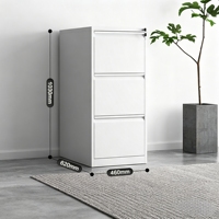 Armoire de classement robuste en acier réglable avec mécanisme anti-basculement pour l'organisation de dossiers suspendus à la maison, au bureau et dans la chambre