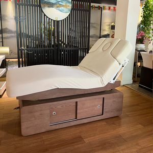 Table de Soin Esthétique Électrique de Luxe à 4 Moteurs avec Matelas Épais et Éclairage – Vente Chaude Usine - Product Image 3