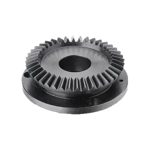 Precision Forging Transmission Drive Differential Pinion Hardened Helical Worm Straight Spiral Bevel Gear