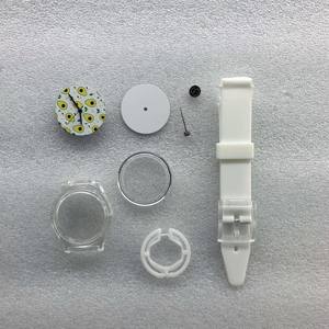 Montre ronde pour enfant, montre avec Logo imprimé personnalisé, toutes couverture, bracelet en plastique, Design de fruits, dessins animés - Product Image 4