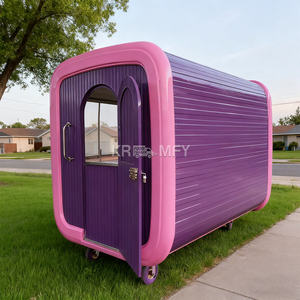 Carrito de Venta de Hot Dogs Personalizado, Camión de Comida Rápida con Certificación CE, Remolque Móvil para Restaurante al Aire Libre - Product Image 1