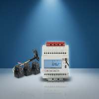 Medidor de Energía Trifásico Acrel ADW300 con Entrada de Corriente de Núcleo Dividido, WiFi, MQTT, RS485, Modbus-RTU para Monitoreo y Facturación en Hoteles y Apartamentos