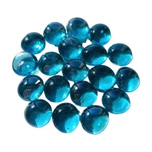 Free Fire Beads Caribbean Blue Glass Tianjin Port Shipping Aqua Beads - Product Image 1