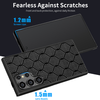 Coque de téléphone à attraction magnétique en nid d'abeille pour Samsung Galaxy A56 A36 A26 A55 A35 S25 Ultra S24 Plus S23 FE M35