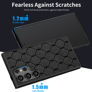 Cover a nido d'ape per telefono attrazione magnetica per Samsung Galaxy A56 A36 A26 A55 A35 S25 Ultra S24 <span class=keywords><strong>Plus</strong></span> S23 FE M35 - Product Image 4