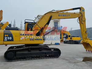 Komatsu รถขุด PC210-8 21ตันเครื่องจักรก่อสร้างตีนตะขาบขนาดใหญ่ที่มีสต็อกชิ้นส่วนมอเตอร์ - Product Image 4