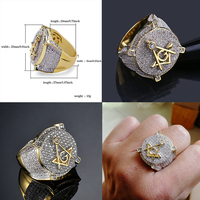 Ensemble de bagues de mode pour la promotion de la Université de Floride - Collection de bijoux tendance en promotion