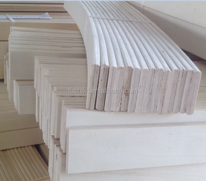 Высококачественная изогнутая деревянная кровать из тополя, изогнутая подставка для детали наклонной кровати - Product Image 2