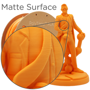 Filamento de Impresión 3D Polymaker PolyTerra PLA a Base de Bioplástico, Filamento PLA Mate, Filamento de 1.75/2.85mm - Product Image 2