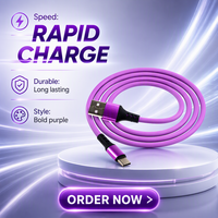 Câble USB C pour chargeur de téléphone portable de type C à charge rapide PD pour téléphone portable tablette ordinateur portable