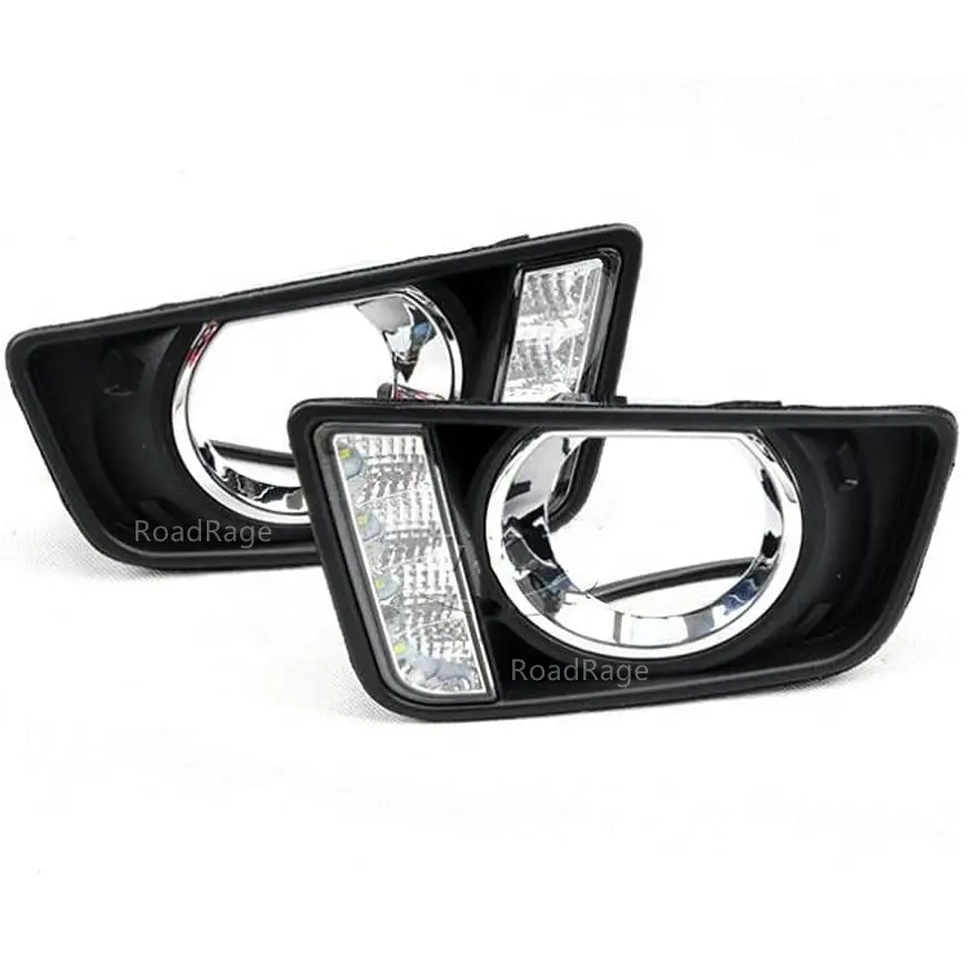 LED בשעות היום ריצת אור DRL ערפל מנורה עבור טויוטה hilux revo 2015 2016 2017 2018 2019