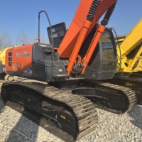 Excavatrice sur chenilles Hitachi ZX200-5G, 20 tonnes, modèle 2023, moteur Isuzu, capacité de la benne de 1,6 m³, puissance de 110 kW, d'occasion du Japon, vidéo du rapport