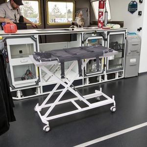 Vehículo de transporte de emergencia para animales pequeños, carro <span class=keywords><strong>Camilla</strong></span> móvil de rescate de perros con <span class=keywords><strong>mesa</strong></span> <span class=keywords><strong>camilla</strong></span> Manual hidráulica, Material 304 - Product Image 5