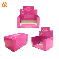 Support d'affichage en carton double face lumineux avec logo personnalisé imprimé pour l'emballage de produits électroniques en magasin de détail OEM/ODM