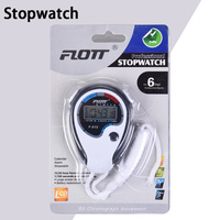 Chronomètre numérique classique à rangée unique 1/100 secondes Sports Stop Timer Handheld Professional Running Swimming Training Digital Stopwatch