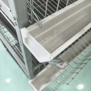 Nuova Gabbia per Polli in Metallo, Gabbia Portatile in Plastica per Allevamento di Uccelli, per Pollai e Allevamenti di Galline Ovaiole, Gabbia in Ferro per Polli Piccola o Grande - Product Image 3